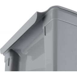 Keeeper Milan kosz na śmieci 4 l szary 1031213000000