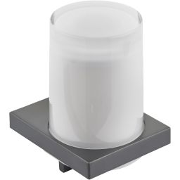 Keuco Edition 11 dozownik do mydła 180 ml szkło/chrom-czarny szczotkowany 11152139000