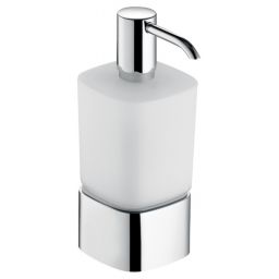 Keuco Elegance dozownik do mydła 220 ml stojący chrom 11654019001