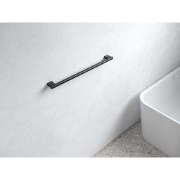 Keuco Plan Black drążek na ręcznik 60 cm czarny mat 14901370600