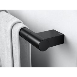 Keuco Plan Black drążek na ręcznik 80 cm czarny mat 14901370800