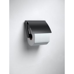 Keuco Black Selection uchwyt na papier toaletowy czarny 14960370000