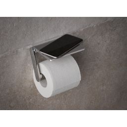 Keuco Plan uchwyt na papier toaletowy z półką chrom 14973010000