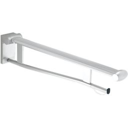 Keuco Plan Care poręcz dla niepełnosprawnych wspomagająca przy wc ścienna chrom/szary 34903010737