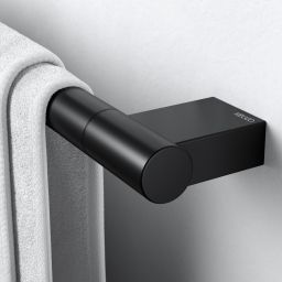Keuco Plan Black drążek na ręcznik 80 cm czarny mat 14901370800