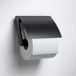 Keuco Black Selection uchwyt na papier toaletowy czarny 14960370000