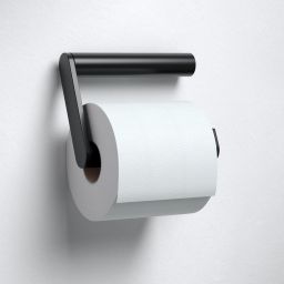 Keuco Black Selection uchwyt na papier toaletowy czarny 14962370000