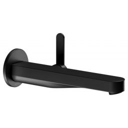 Keuco IXMO Flat bateria umywalkowa podtynkowa czarny mat 59516371301