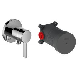 Keuco IXMO Solo bateria prysznicowa podtynkowa chrom 59552019521