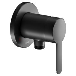 Keuco IXMO Flat bateria prysznicowa podtynkowa czarny mat 59552370301