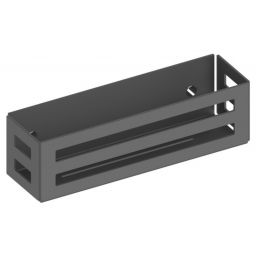 Keuco Black Selection półka prysznicowa 32 cm mydelniczka czarny mat 24954370000