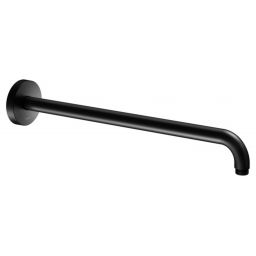 Keuco ramię deszczownicy 45 cm ścienne czarny mat 51688370400