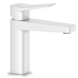 KFA Armatura Malaga White bateria umywalkowa stojąca biała 4522-815-44