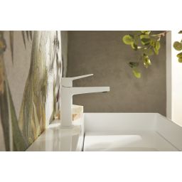 KFA Armatura Malaga White bateria umywalkowa stojąca biała 4522-815-44