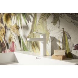 KFA Armatura Malaga White bateria umywalkowa stojąca biała 4522-815-44