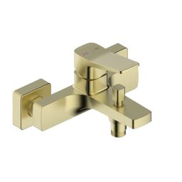 KFA Armatura Malaga Brushed Light Gold  bateria wannowo-prysznicowa ścienna złoto szczotkowane 4524-010-31