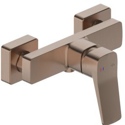 KFA Armatura Malaga Rose Gold bateria prysznicowa ścienna różowe złoto szczotkowane 4526-010-34