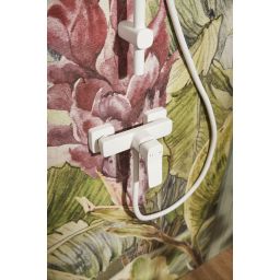 KFA Armatura Malaga White bateria prysznicowa ścienna biała 4526-010-44