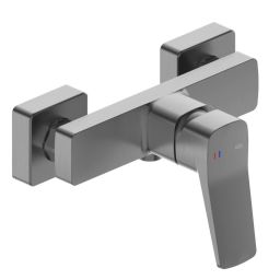 KFA Armatura Malaga Gun Metal Grey bateria prysznicowa ścienna szara 4526-010-61