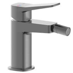 KFA Armatura Malaga Gun Metal Grey bateria bidetowa stojąca szara 4527-015-61