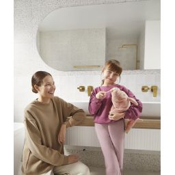 KFA Armatura Malaga Brushed Light Gold  bateria umywalkowa podtynkowa złoto szczotkowane 4529-810-31