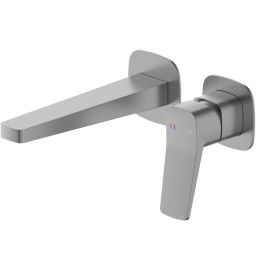 KFA Armatura Malaga Gun Metal Grey bateria umywalkowa podtynkowa szara 4529-810-61