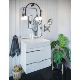 KFA Armatura Angelit bateria umywalkowa stojąca biały/chrom 4722-815-40