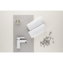 KFA Armatura Angelit bateria umywalkowa stojąca biały/chrom 4722-815-40