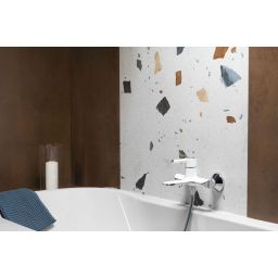 KFA Armatura Angelit bateria wannowo-prysznicowa ścienna biały/chrom 4724-010-40