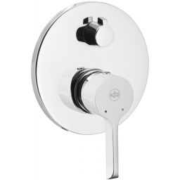 KFA Armatura Angelit bateria wannowo-prysznicowa podtynkowa chrom/biały 4729-410-40