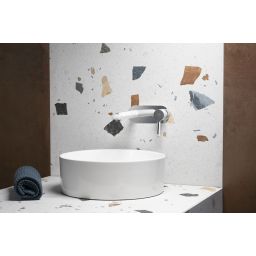 KFA Armatura Angelit bateria umywalkowa podtynkowa chrom/biały 4729-810-40