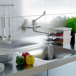 KFA Armatura Medico bateria kuchenna ścienna chrom 4730-980-00