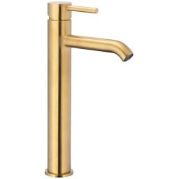 KFA Armatura Moza Gold bateria umywalkowa stojąca wysoka złoty szczotkowany 5032-612-31