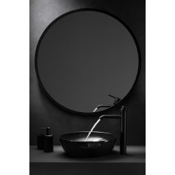 KFA Armatura Moza Black bateria umywalkowa stojąca czarny mat 5032-612-81