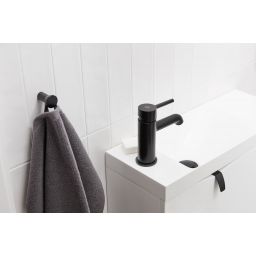 KFA Armatura Moza Black bateria umywalkowa stojąca czarny mat 5032-815-81