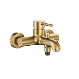 KFA Armatura Moza Brushed Light Gold bateria wannowo-prysznicowa ścienna złota jasna 5034-010-39