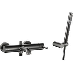 KFA Armatura Moza Gun Metal Grey bateria wannowo-prysznicowa ścienna grafitowa 5034-520-61