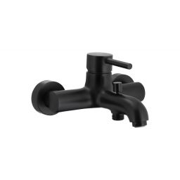 KFA Armatura Moza Black bateria wannowo-prysznicowa ścienna czarny mat 5034-010-81