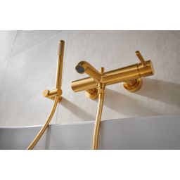 KFA Armatura Moza Gold bateria wannowo-prysznicowa ścienna złoty 5034-020-31