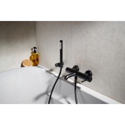 KFA Armatura Moza Black bateria wannowo-prysznicowa ścienna czarny 5034-020-81