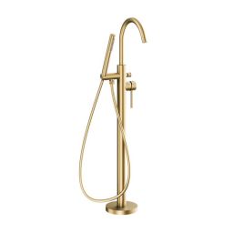 KFA Armatura Moza Brushed Light Gold bateria wannowo-prysznicowa wolnostojąca złoty jasny 5035-510-39