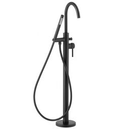 KFA Armatura Moza Black bateria wannowo-prysznicowa wolnostojąca czarny mat 5035-510-81