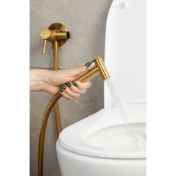 KFA Armatura Moza bateria bidetowa podtynkowa złota 5039-512-00