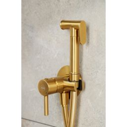 KFA Armatura Moza bateria bidetowa podtynkowa złota 5039-512-00