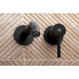 KFA Armatura Moza Black bateria umywalkowa podtynkowa czarny mat 5039-810-81