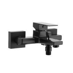 KFA Armatura Logon Black bateria wannowo-prysznicowa ścienna czarna 5134-010-81