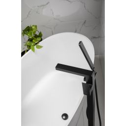 KFA Armatura Logon Black bateria wannowo-prysznicowa wolnostojąca czarna 5135-510-81