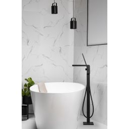 KFA Armatura Logon Black bateria wannowo-prysznicowa wolnostojąca czarna 5135-510-81