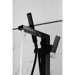 KFA Armatura Logon Black bateria wannowo-prysznicowa wolnostojąca czarna 5135-510-81