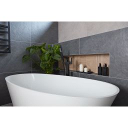 KFA Armatura Logon Black bateria wannowo-prysznicowa wolnostojąca czarna 5135-510-81